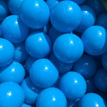 loveforever海洋球波波球 淘气堡幼儿园球游乐场专用儿童宝宝玩具球 100个5.5cm海洋球 蓝色
