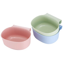 厨房垃圾桶 厨房橱柜门板壁挂篮垃圾桶蔬菜收纳盒子 壁挂式垃圾桶 北欧绿【2个装】