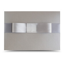 轻奢欧式高档商务信封 素雅简洁无字年终奖大闸蟹请柬邀请函新年颁奖信封套创意教师节妇女节礼券贺卡信封 银底+银灰结