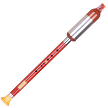 孔雀河（PEACOCK RIVER） 演奏红檀木竖吹巴乌学生初学C调降B调成人自学G调F调 红檀木竖吹 降B调