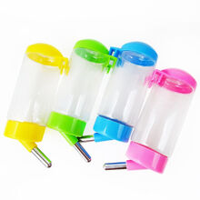 狗狗饮水器 自动饮水器 喂水器 狗狗水碗 猫狗挂式水壶喝水器 泰迪比熊自动喂水嘴 颜色随机 400ML