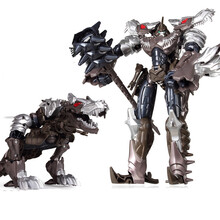 变形玩具金刚擎天柱大黄蜂钢索恐龙 变形玩具模型 汽车机器人模型 男孩玩具 变5恐龙