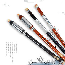 玖慕全黑檀木红檀木巴乌G调 F调 竖吹横吹成人专业演奏型巴乌小学生单管乐器 黄色