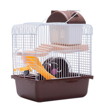 憨憨宠 仓鼠笼 仓鼠用品 仓鼠笼子 仓鼠窝仓鼠小屋房子小动物城堡（颜色随机）