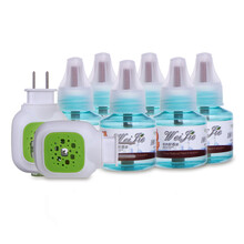 维洁 电热蚊香液 （无香型）驱蚊灭蚊液体蚊香驱蚊液婴儿孕妇电蚊香灭蚊 6+2（6液2器）