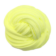 拉面泥手工减压珠光泥棉花泥雪花雪粉泥 嫩黄色（100ml装）