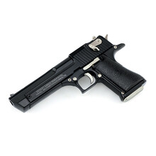 1：2.05沙鹰玩具全金属模型 枪军事收藏礼品 可抛壳 不可发射 抛壳沙鹰 抛壳沙鹰 镍黑