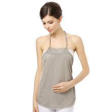 朵雅防辐射服银纤维防辐射肚兜N007 银灰色 均码