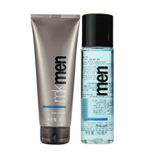 玫琳凯男士护肤系列化妆品组合套装补水保湿清爽控油嫩白肌肤护肤品 男士洁面乳+爽肤水