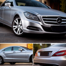 DUBANG 汽车改色膜全车 汽车内饰贴纸 汽车贴膜 车身改装车顶中控高光亮面改色贴膜装饰用品 冰银  1.52*1米