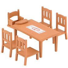 森贝儿家族玩具 家具系列家居配件儿童公主过家家玩具 客厅桌椅套SYFC4506