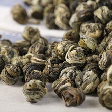 【新茶上市】茉莉龙珠 明前绿茶 茉莉花 茉莉绣球 茉莉花茶 2021浓香型茶叶 香珠单罐装250克