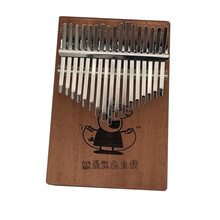 百灵鸟（Larkyueqi）拇指琴成人儿童乐器卡林巴琴非洲手指琴 拇指琴乐器kalimba 17键小猪创意款