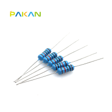 PAKAN 1W精密电阻器 1% 1W色环电阻 金属膜电阻1W 10K 精度1% (50只)