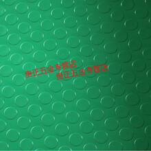 春枝韵 PVC地胶防滑耐磨橡胶塑胶地板 船用地革工厂车间圆点地板 墨绿色