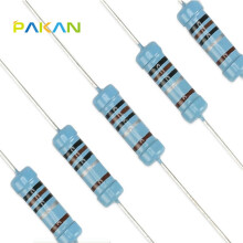 PAKAN 2W金属膜电阻 1%精度 欧姆 五色环  电阻器2W 220R  (10只)