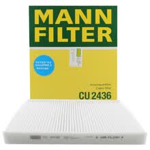 曼牌(MANNFILTER)空调滤清器/空调滤芯/空调滤CU2436适用翼搏1.0  1.0T 1.5L 2.0L/嘉年华1.6