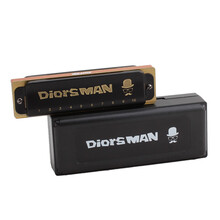 东方鼎 EasttopT008k蓝调布鲁斯口琴10孔 初学者全音阶白色限量版 哑黑布鲁斯*调别请备注