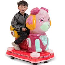 loveforever新款儿童投币打地鼠游戏机老鼠机叮当锤带音乐摇摇车商用 普通屏汪汪狗