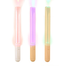 SunNovelty 韩版三色荧光棒 动漫发光棒 韩国新年元旦单色变换荧光棒 闪光棒 玩具彩色荧光棒 彩色闪烁1支