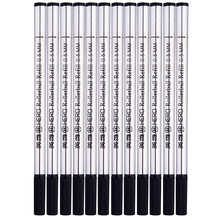 英雄（HERO）宝珠笔黑色宝珠笔签字笔笔芯12支装0.5mm  233A