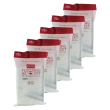 康多多 HANA干巾 日本山崎免手洗静电除尘纸一次性平板拖把吸尘纸家用无纺布擦木地板纸巾吸毛发灰尘 湿巾5包