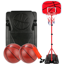宏登（HONGDENG）儿童篮球架小孩宝宝室内可升降蓝球架子男孩运动锻炼亲子游戏玩具 1.7米篮球架+两球（送气筒扳手）