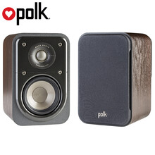 普乐之声（polk）Signature系列 S10 音响 音箱 家庭影院 环绕式音箱 一对 棕桃木色