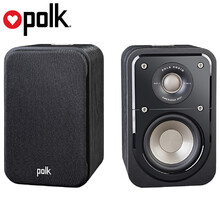 普乐之声（polk）Signature系列 S10 音响 音箱 家庭影院 环绕式音箱 一对 黑桃木色