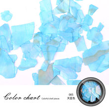 巧女人 美甲亮片贝壳片幻彩鲍鱼贝饰品贝壳碎贝壳粉美甲装饰 贝壳片05