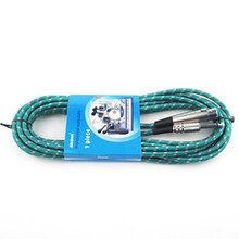 爱克创（Alctron） L3102-3M话筒线 麦克风连线 平衡线卡侬线 6.5对卡农母