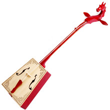 梵巢 民族拉弦乐器 红木 指板 鱼鳞松 面板 儿童成人 演奏 初学型 蒙古族 初学 马头琴 乐器 MT-06红木指板印花