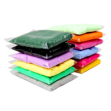 多彩艺 超轻粘土100克3D彩泥 橡皮泥太空泥DIY手工制作玩具24色自选 手工彩泥 黑色超轻粘土100克g