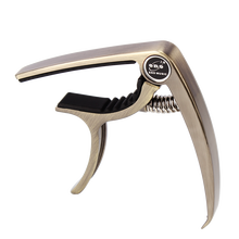 吉他变调夹民谣变音夹吉他木吉他capo尤克里里调音夹吉他配件 【EGC-01】古典铜