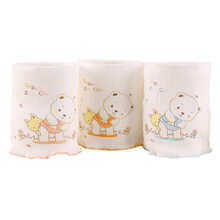 人之初 婴儿肚围宝宝护肚脐腹围 新生儿纯棉薄款护脐带春夏秋冬幼儿肚围保暖 3条装(春夏薄款)颜色随机 52cm(建议0-12个月)