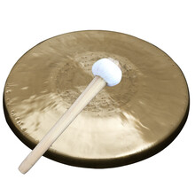 南弦虎音锣高中低铜锣乐器31厘米33CM36公分高虎音锣鼓戏曲锣锤 36cm低虎音锣+锣锤