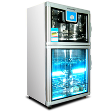 万宝立式双门消毒柜酒店电热毛巾柜加热臭氧衣物烘干紫外线家商用理发美容院桑拿洗浴内衣裤牙科婴儿宝宝除螨 108升35A紫外线