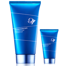 高夫（gf）男士护肤品锐智多效系列保湿补水洗面奶水乳霜【高夫授权店铺】 锐智多效洁面乳120g+洗面奶25g