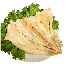 即食海味烤鱼片鳕鱼片500g鱼干片零食干货休闲零食山东特产小吃 原味250g