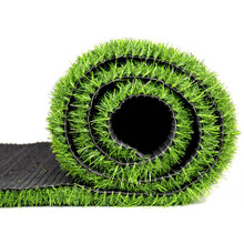 乐林源 人造草坪仿真草坪塑料假草坪 幼儿园人工草坪室外草皮装饰绿色地垫地毯户外 15MM翠绿优质加密款