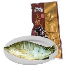 肴记食品 臭鳜鱼 净堂约0.6-0.7斤 徽州臭鳜鱼臭鲑鱼臭桂鱼腌鲜真空包装 一条装