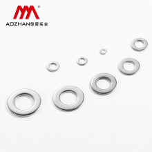 奥展实业（AOZHAN）奥峰牌DIN125-304不锈钢标准型平垫片垫圈M3-M30系列 φ4*0.8(1500支/盒)