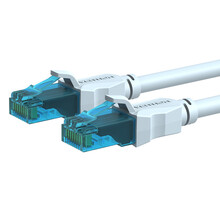 威迅（VENTION） 超五类网线 八芯双绞屏蔽网络跳线 CAT5e家用工程装修电脑宽带成品监控网线 超五类非屏蔽蓝色VAP-A10 2米