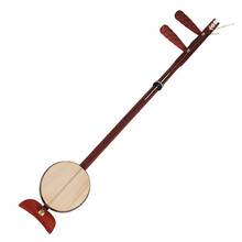 FLOFAIR牌 红花梨木 卷苏头高中低音 歌剧 豫剧 成人演出演奏初学板胡乐器  BH-01老椰壳 道情板胡