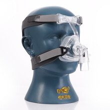 瑞迈特呼吸机鼻罩鼻面罩BMC-NM2家用无创睡眠呼吸机止鼾器通用配件带氧气接口头带 鼻罩大号L（只罩鼻子）