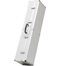 FLOFAIR 民族 拉弦乐器配件 京胡箱包 成人 表演 演出 收藏 用铝合金包边 京胡盒子  两把 六把装(带锁)