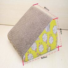 猫抓板猫玩具瓦楞纸猫磨爪板磨爪器耐磨猫薄荷宠物猫咪用品 999 猫抓板