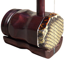 FLOFAIR牌 小叶紫檀木 扁八角 二胡乐器 手工制作 采用干抛工艺 成人表演 演出考级二胡