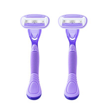 贝览得BLD刮毛刀女腋毛私处全身腿部男女士舒适腋毛刀 2只装