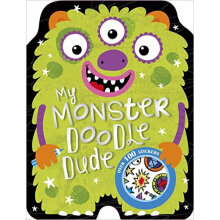 Doodle Dudes My Monster幼儿涂鸦：我的怪物 英文原版